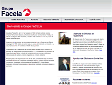 Tablet Screenshot of grupofacela.com